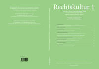 Vorderes Coverbild Rechtskultur 1