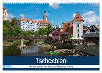 Vorderes Coverbild Tschechien - Eine Reise durch ein wunderschönes Land (Wandkalender 2026 DIN A3 quer), CALVENDO Monatskalender