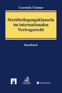 Vorderes Coverbild Streitbeilegungsklauseln im internationalen Vertragsrecht