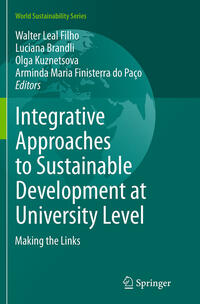 Vorderes Coverbild Integrative Approaches to Sustainable Development at University Level