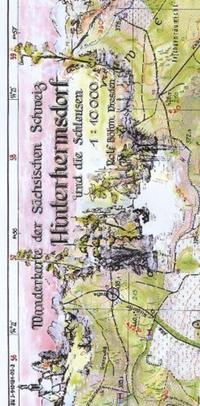 Vorderes Coverbild Hinterhermsdorf und die Schleusen 1:10000