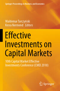 Vorderes Coverbild Effective Investments on Capital Markets