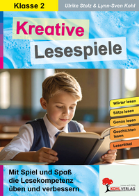 Vorderes Coverbild Kreative Lesespiele / Klasse 2