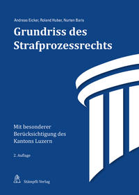 Vorderes Coverbild Grundriss des Strafprozessrechts