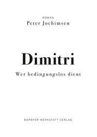 Vorderes Coverbild Dimitri