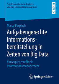 Vorderes Coverbild Aufgabengerechte Informationsbereitstellung in Zeiten von Big Data