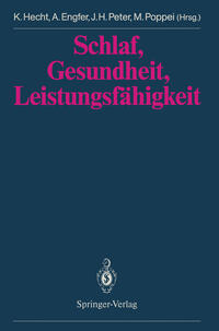 Vorderes Coverbild Schlaf, Gesundheit, Leistungsfähigkeit