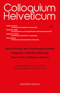 Vorderes Coverbild Neue Formen der Literaturgeschichte