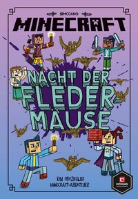 Vorderes Coverbild Minecraft, Nacht der Fledermäuse