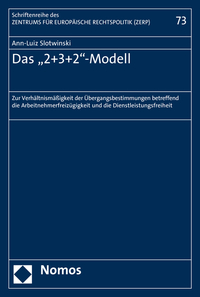 Vorderes Coverbild Das "2+3+2"-Modell