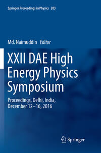 Vorderes Coverbild XXII DAE High Energy Physics Symposium