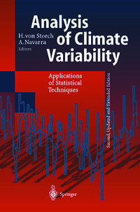 Vorderes Coverbild Analysis of Climate Variability