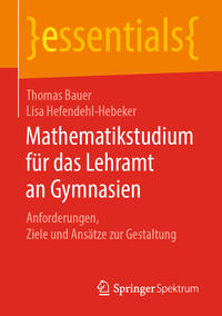 Vorderes Coverbild Mathematikstudium für das Lehramt an Gymnasien