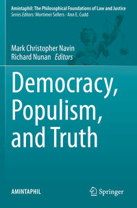 Vorderes Coverbild Democracy, Populism, and Truth