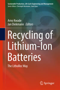 Vorderes Coverbild Recycling of Lithium-Ion Batteries