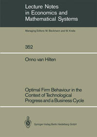 Vorderes Coverbild Optimal Firm Behaviour in the Context of Technological Progress and a Business Cycle