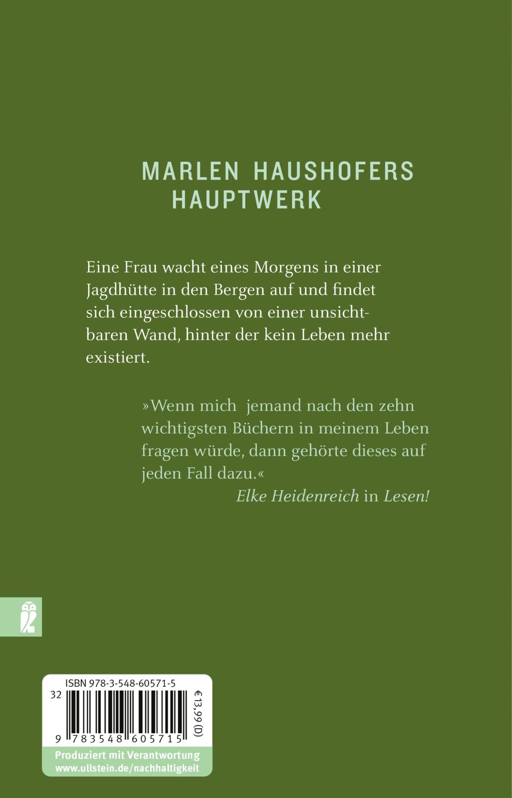 Rückseitencover Die Wand