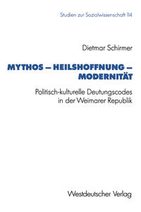 Vorderes Coverbild Mythos — Heilshoffnung — Modernität