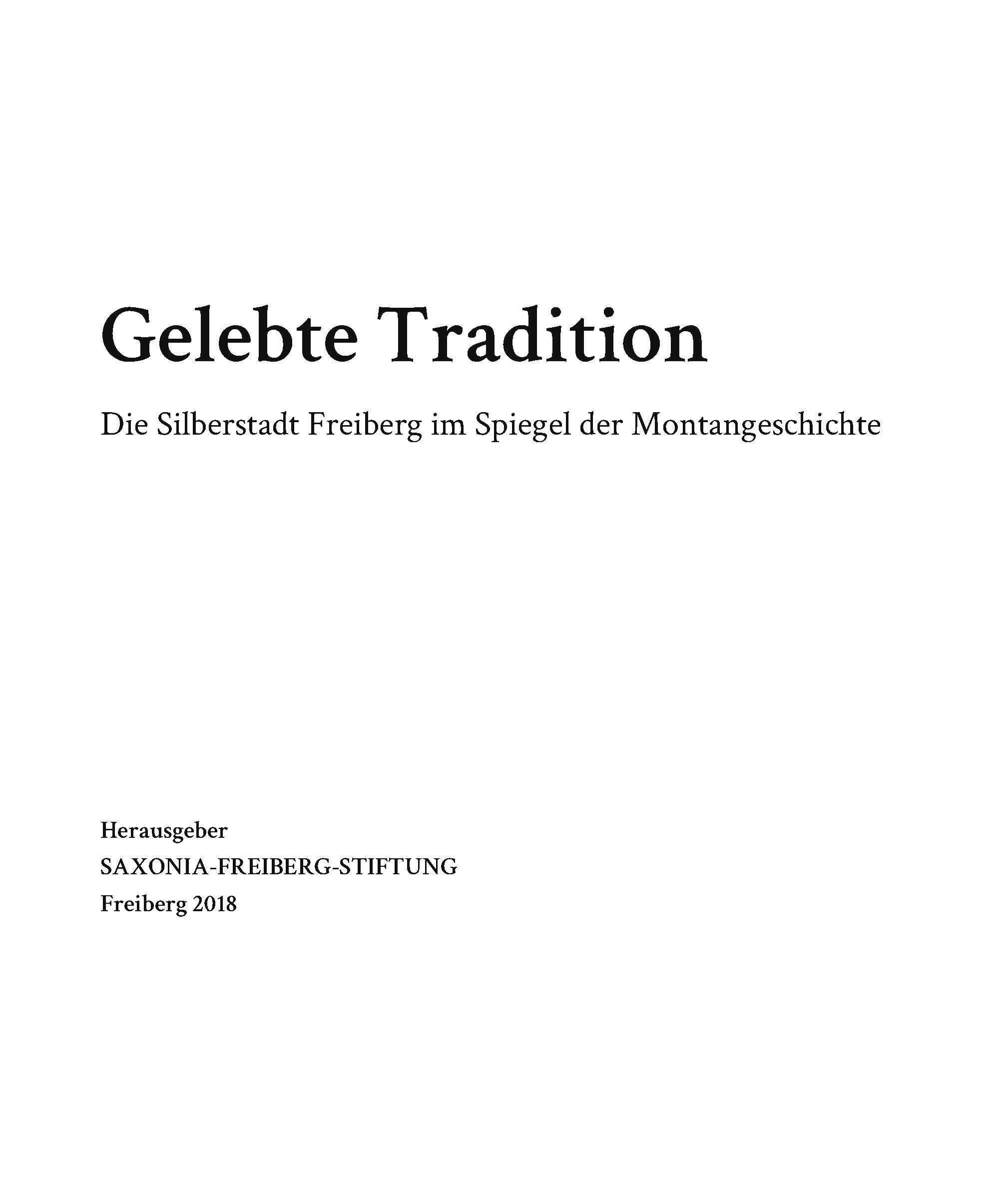 Beispielinhalt (Bild) Gelebte Tradition