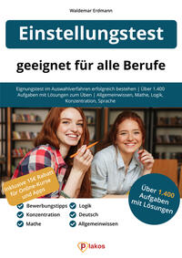 Vorderes Coverbild Einstellungstest – geeignet für alle Berufe