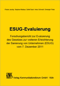 Vorderes Coverbild ESUG-Evaluierung