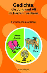 Vorderes Coverbild Gedichte, die Jung und Alt im Herzen berühren.
