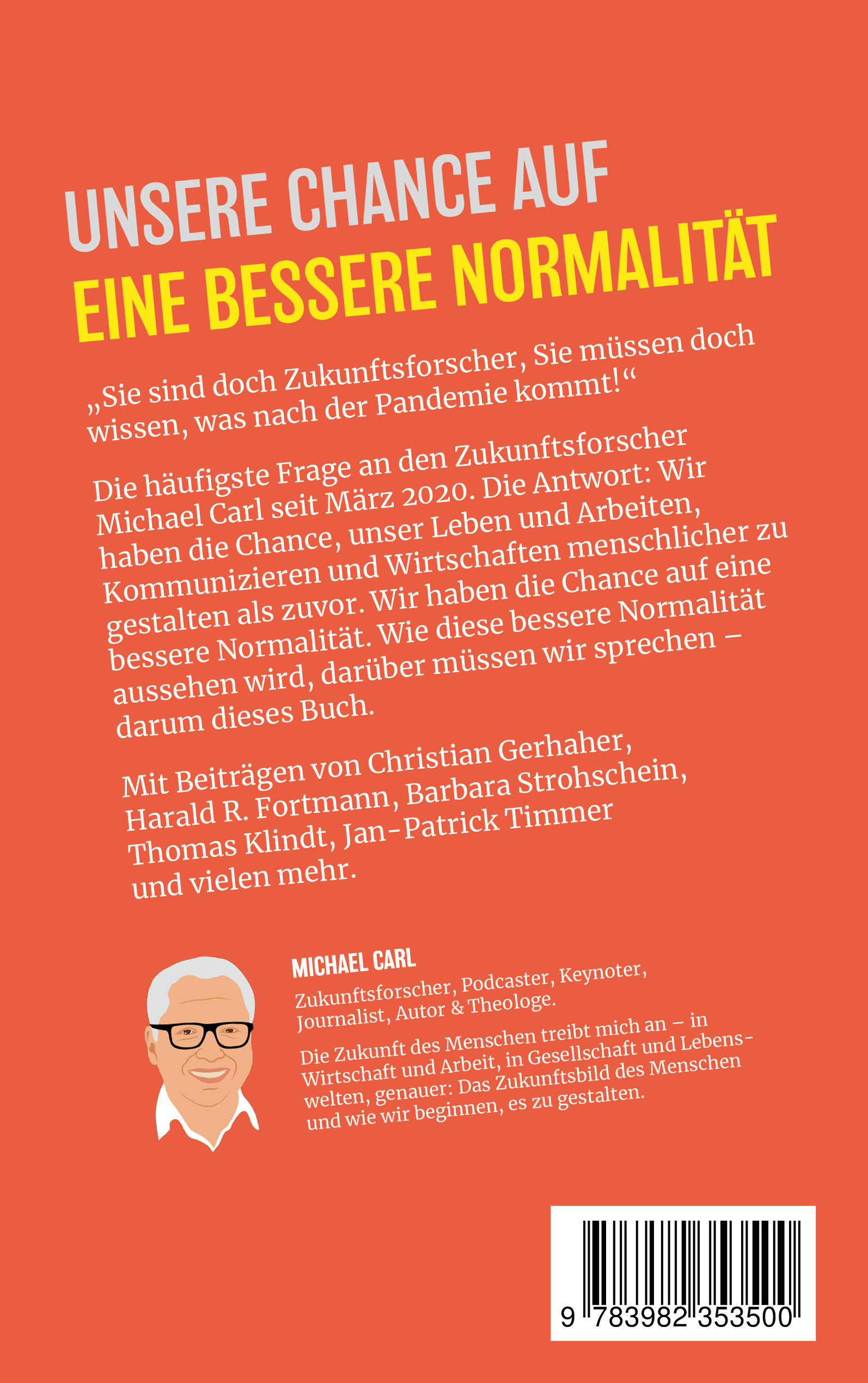 Rückseitencover Creating the Better Normal