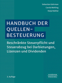 Vorderes Coverbild Handbuch der Quellenbesteuerung