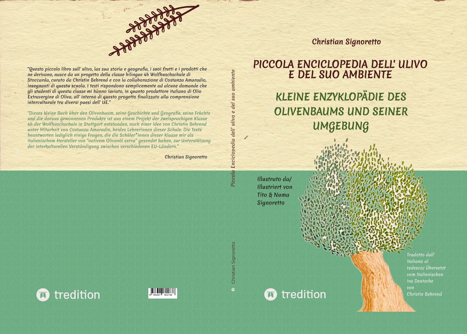 Gesamtes Coverbild Piccola Enciclopedia dell' ulivo e del suo ambiente