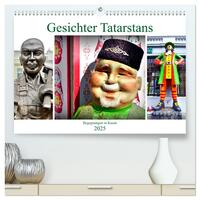 Vorderes Coverbild Gesichter Tatarstans - Begegnungen in Kasan (hochwertiger Premium Wandkalender 2025 DIN A2 quer), Kunstdruck in Hochglanz