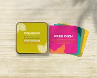 Vorderes Coverbild NICE ADVICE KARTEN - 52 kluge Entscheidungshelfer für jeden Tag:
