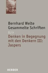Vorderes Coverbild Denken in Begegnung mit den Denkern III: Jaspers