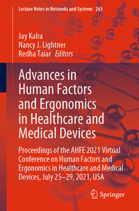 Vorderes Coverbild Advances in Human Factors and Ergonomics in Healthcare and Medical Devices
