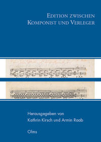 Vorderes Coverbild Edition zwischen Komponist und Verleger