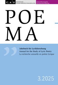 Vorderes Coverbild POEMA