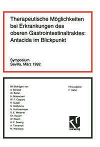 Vorderes Coverbild Therapeutische Möglichkeiten bei Erkrankungen des oberen Gastrointestinaltraktes: Antacida im Blickpunkt