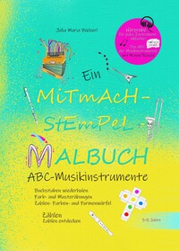Vorderes Coverbild Ein Mitmach-Stempel-Malbuch
