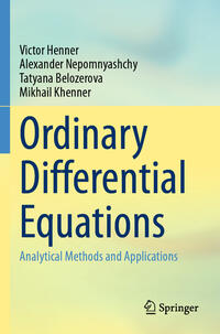 Vorderes Coverbild Ordinary Differential Equations