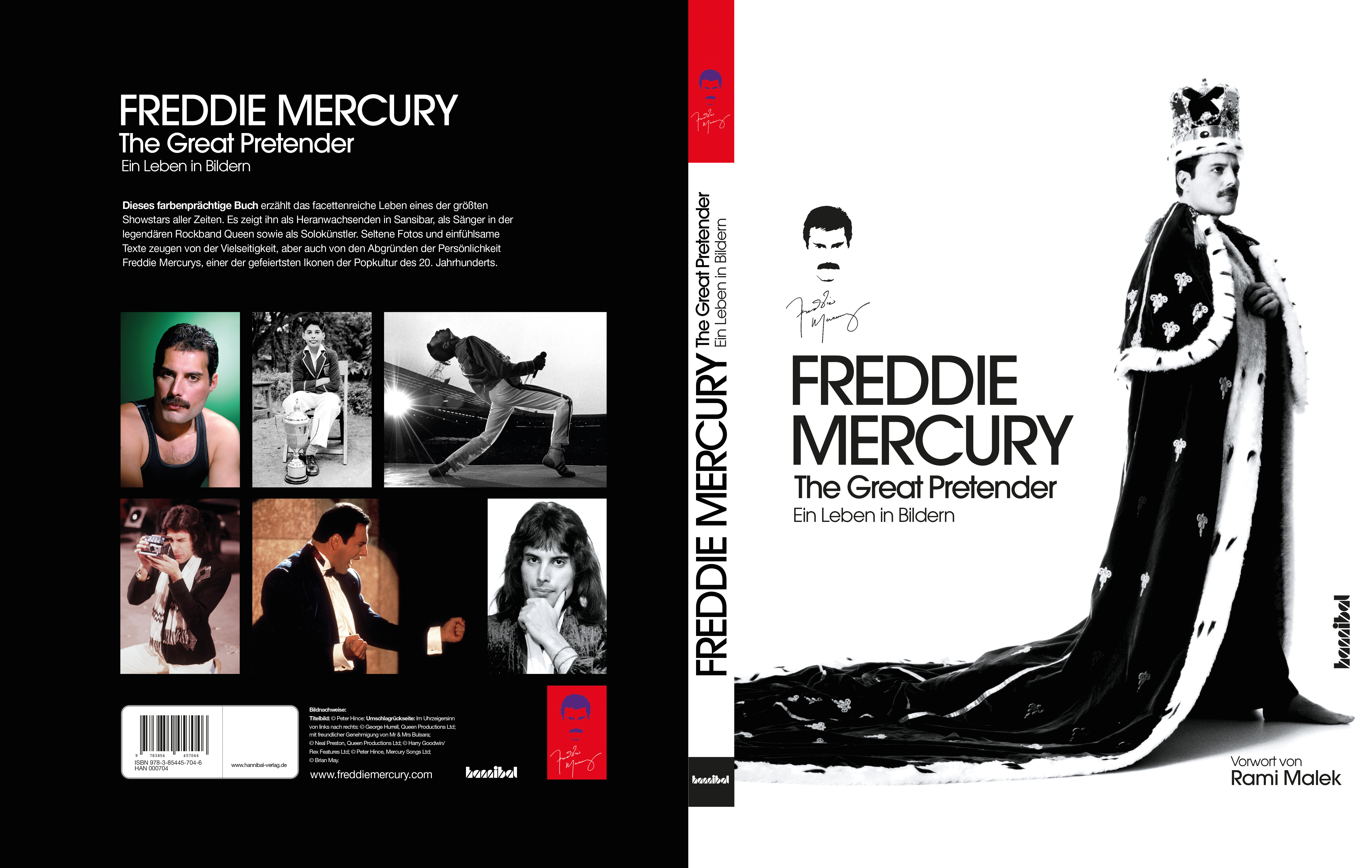 Gesamtes Coverbild Freddie Mercury - The Great Pretender