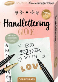 Vorderes Coverbild Handlettering-Glück