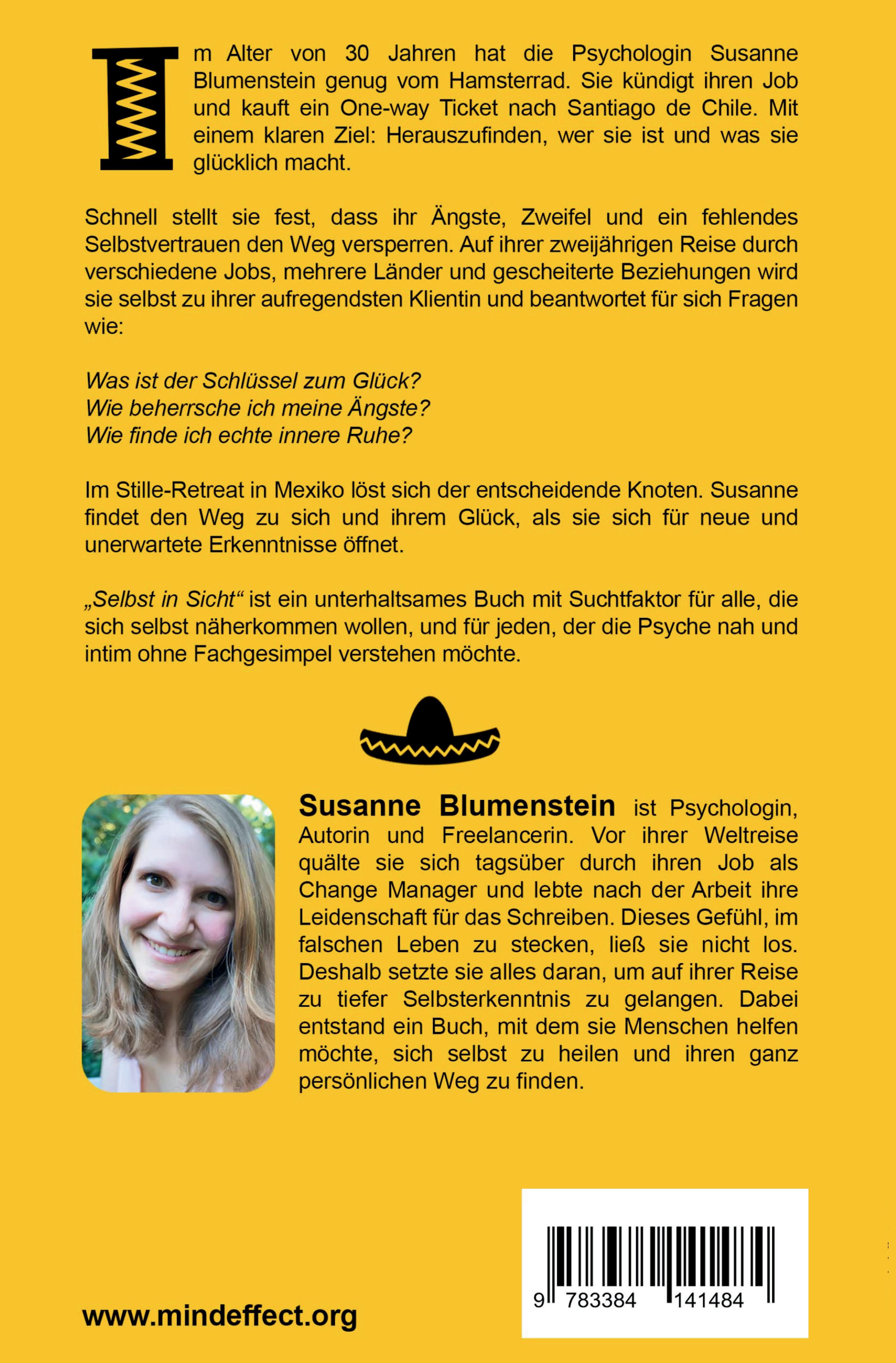 Rückseitencover Selbst in Sicht