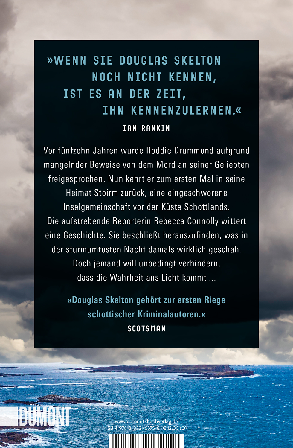 Rückseitencover Die Toten von Thunder Bay