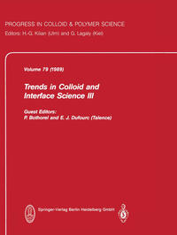 Vorderes Coverbild Trends in Colloid and Interface Science III
