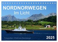 Vorderes Coverbild Nordnorwegen im Licht (Tischkalender 2025 DIN A5 quer), CALVENDO Monatskalender