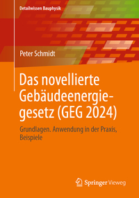 Vorderes Coverbild Das novellierte Gebäudeenergiegesetz (GEG 2024)