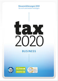 Vorderes Coverbild tax 2020 Business