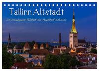 Vorderes Coverbild Tallinn Altstadt (Tischkalender 2025 DIN A5 quer), CALVENDO Monatskalender