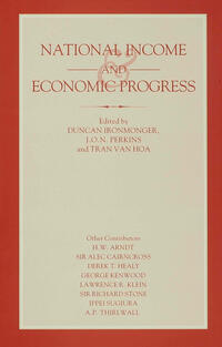 Vorderes Coverbild National Income and Economic Progress