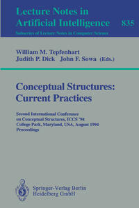 Vorderes Coverbild Conceptual Structures: Current Practices