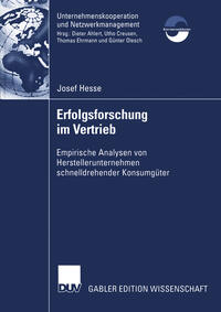 Vorderes Coverbild Erfolgsforschung im Vertrieb
